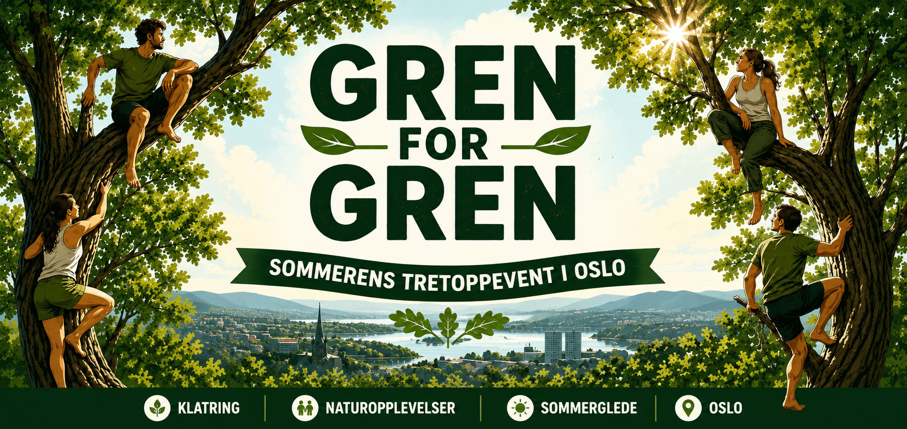 Gren for gren – Sommerens tretoppevent i Oslo